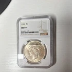 1922 Peace Dollar $1 Silver Philadelphia Business Strike NGC MS60 8348896-040