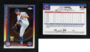 2025 Topps Chrome Lightboard Logo Refractor Shota Imanaga #149