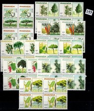 /// 4X RWANDA 1983 - MNH - FLORA, NATURE