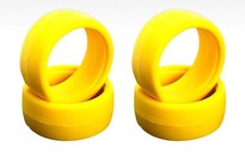 SM Spugne Inserti Riempimenti per Gomme 1:8 Buggy (4) - Giallo (Media Durezza)