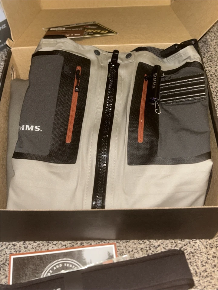Calza Simms G4Z Gore-Tex Sterling Waders Uomo LL Made in USA - Immagine 2 di 4