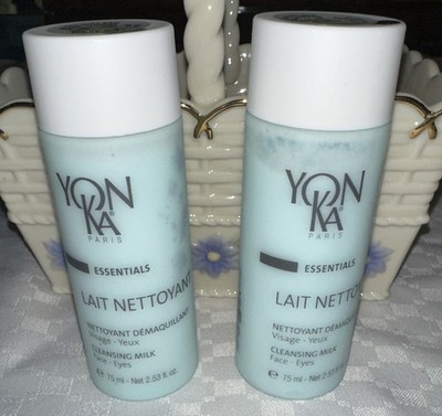 Yonka Essentials Lait Nettoyant Cleansing Milk Cleanser Face Wash 2-2.53 Oz New