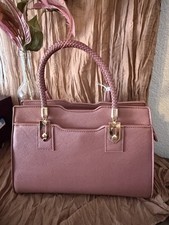 La Terre Fashion Vegan Leather Woman's Brown Handbag