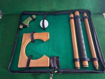 Vintage Golf Putting Übungsset für Zuhause/Büro