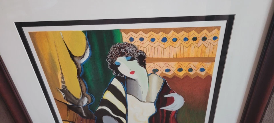 ITZCHAK TARKAY "ALLURE" FIRMADO EDICIÓN LIMITADA SERIOLITOGRAFÍA 23/350 Foto 3 de 4