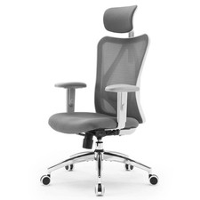 SIHOO Ergonomic Office Chair, Computer Desk Chair with Adjustable Headrest