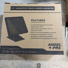 15" Capacitive Touch Screen Monitor LED 1024x768 10-Point Multi-Touch, NEW 