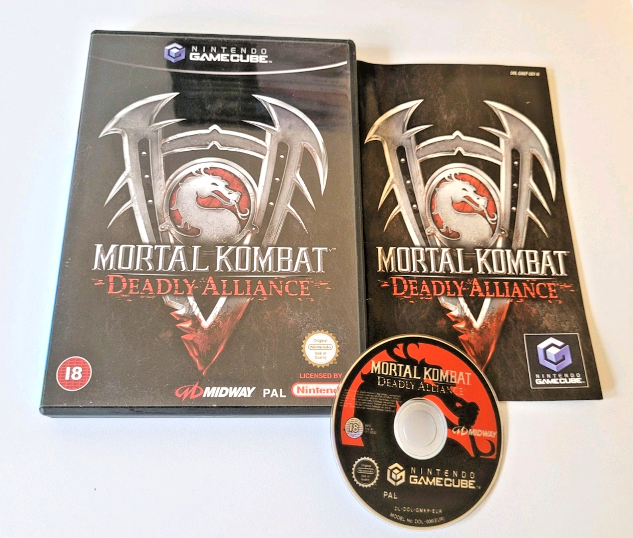 Mortal Kombat Deadly Alliance Nintendo GameCube PAL UK Very good with manual