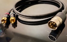 CAVO DI SEGNALE MOGAMI 3106 DIN 4 PIN 2 RCA VINTAGE QUAD NAIM 33 44 303 405