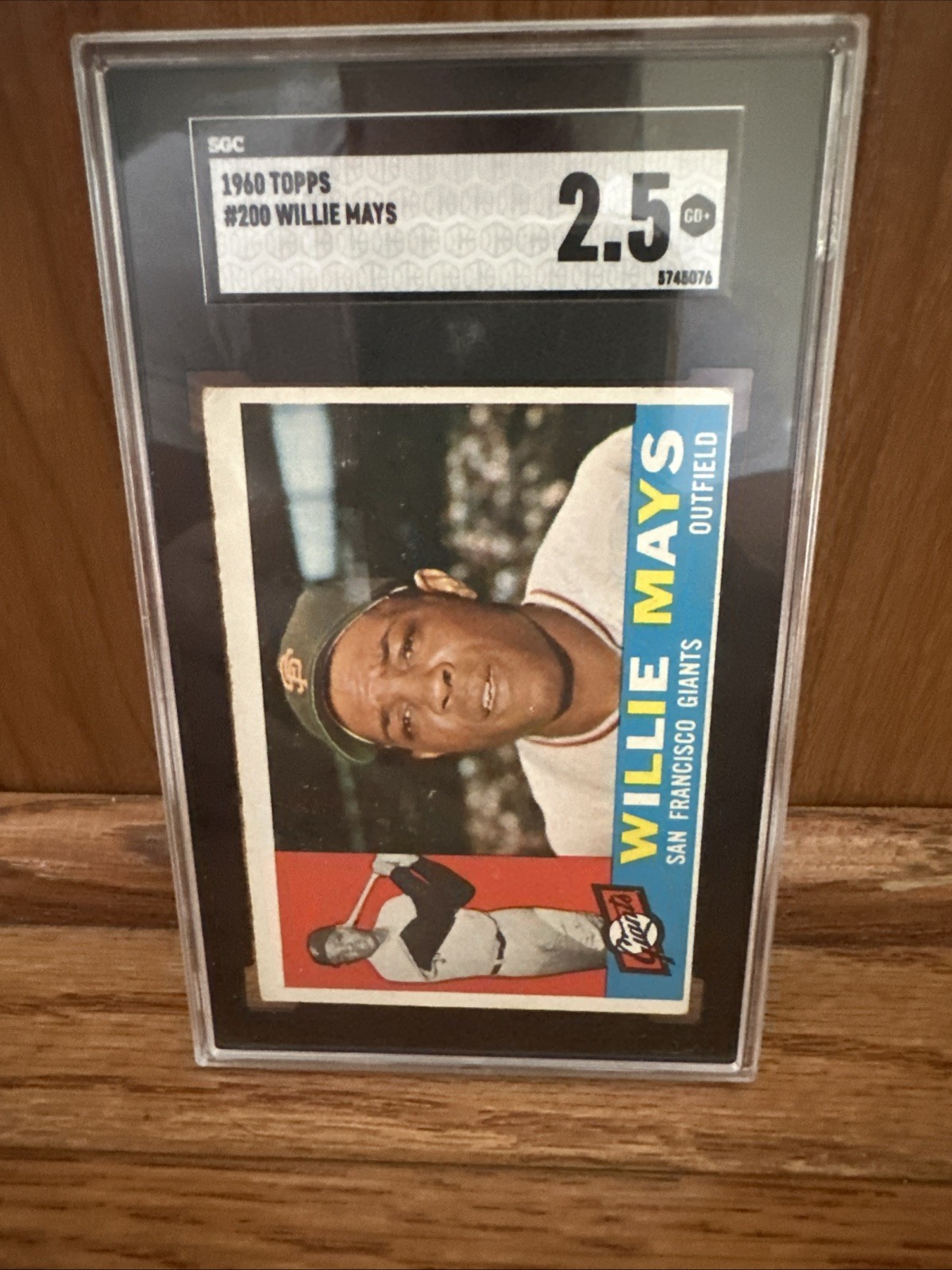 1960 Topps - Willie Mays #200 SGC 2.5