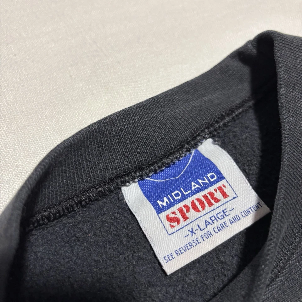 Vintage Texas Tech University Crew Sweatshirt Midland Sport Red Raiders Size XL - Image 3 of 4