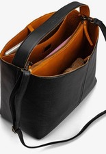 muud giada tracolla borsa in pelle progetto o borsa a maglia nera nuova imballo originale 