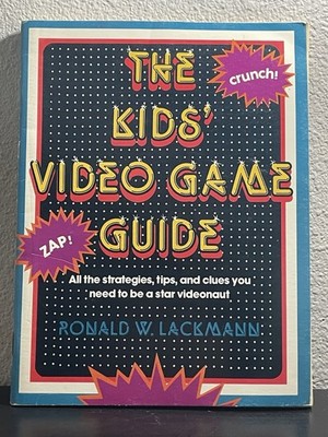 THE KIDS  VIDEO GAME GUIDE by Ronald Lackmann 1983 Book For Mastering 80 s Games