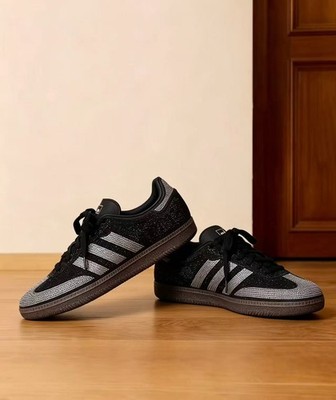 adidas Samba OG Rhinestone Black Silver Women's - IH9052 | eBay