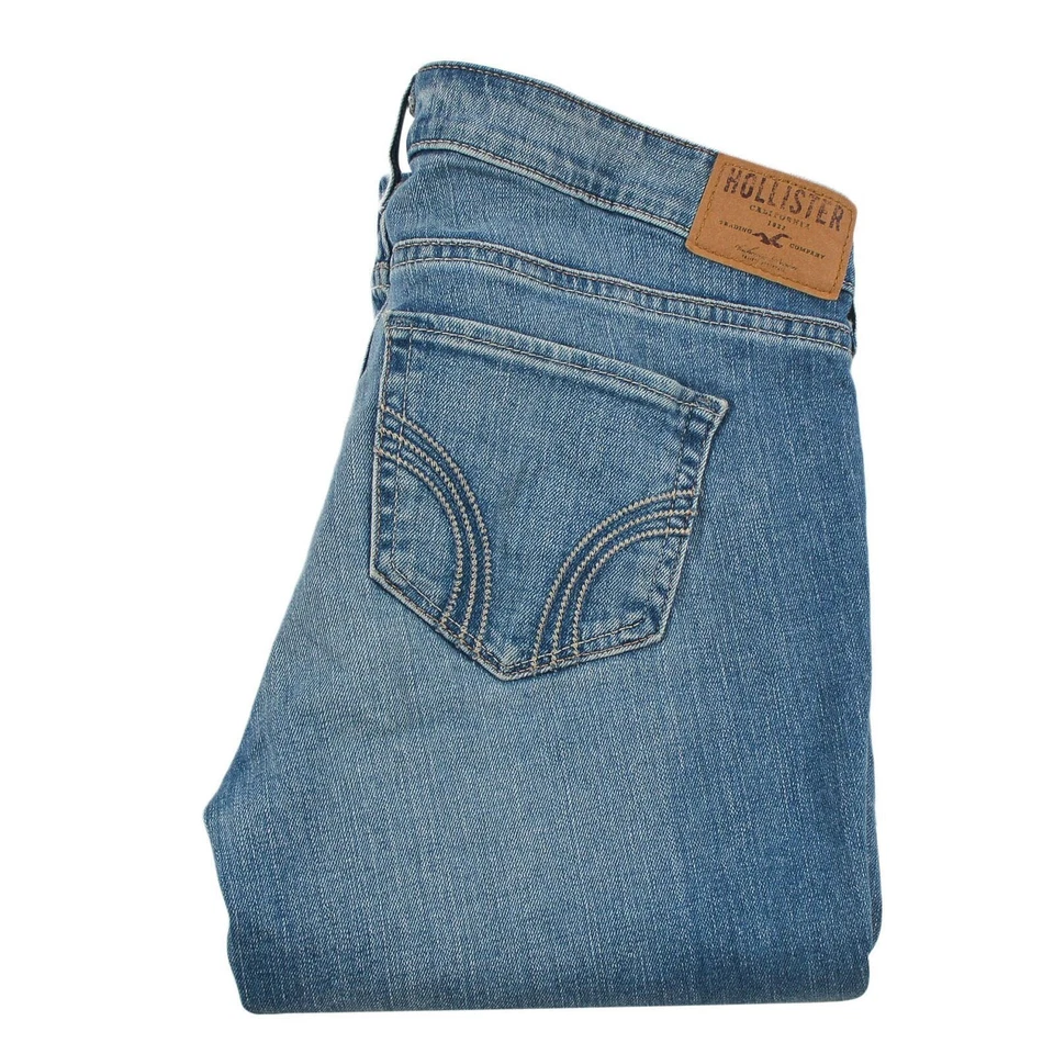 Hollister California Damen Distressed Zerrissen Boyfriend Jeans Denim Größe 27 - Bild 2 von 4