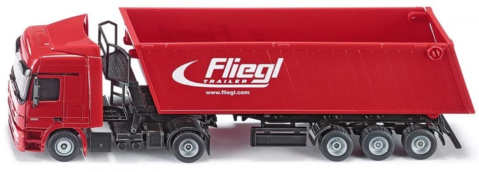 SIKU - Camion 6x4 MERCEDES Actros et benne basculantes 3 ssieux aux couleurs ... - Photo 2/2