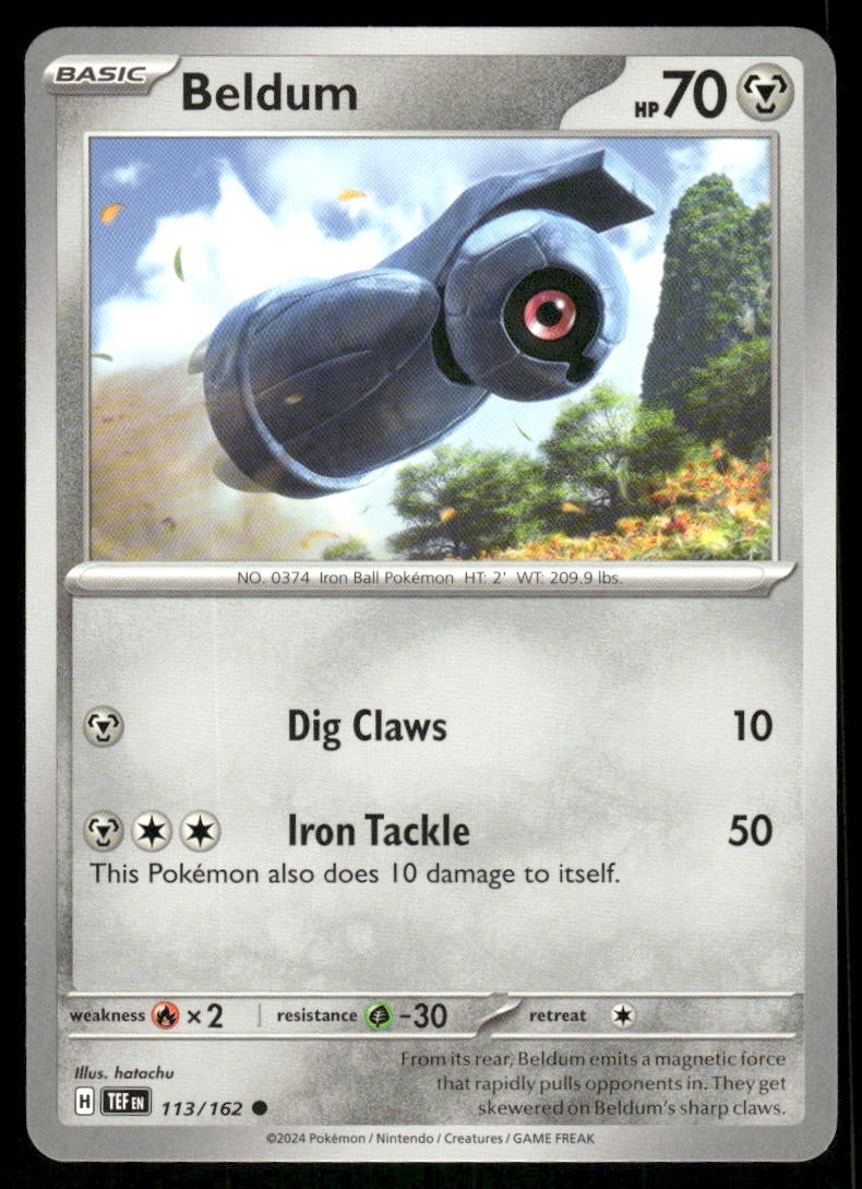 Beldum 113/162 - Temporal Forces - Common NM