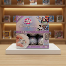 Lot Of 18 Disney 100 Platinum Mini Brands Limited Edition Figures W/ Box Zuru