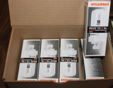 LOT OF FIVE 5 Sylvania 18 Watt 20878 Dulux T/E 841 4-PIN CF