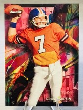 🏆🏈CRAIG MORTON 2024 Topps Finest Common Red Refractor /10 #BRONCOS LEGEND!🏈🏆