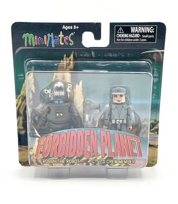 Forbidden Planet Minimates 2 Figure Set Robby the Robot & Crew Member