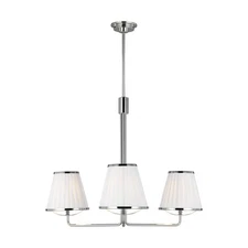Used Visual Comfort Studio Collection LC1173PN Esther-3 Light Small