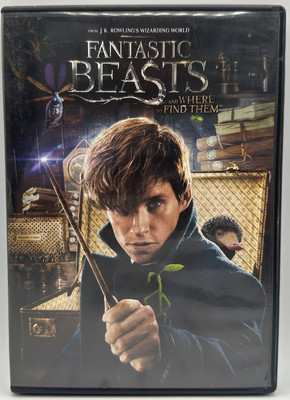 Fantastic Beasts and Where to Find Them DVD Widescreen Eddie Redmayne 2017