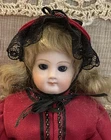 11” Repro Antique French Bebe Doll, Absolutely Gorgeous Jumeau, Seeley