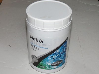 Seachem Matrix 2 Liter Bio Filtration Media Control Ammonia Nitrite 2L