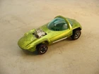 Original Hot Wheels Redline - Early Run Lime Silhouette - Deep Dish & Green Int!