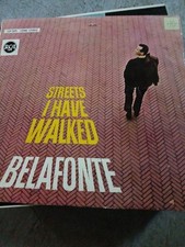 HARRY BELAFONTE STREETS I HAVE WALKED (VG+) LPM-2695 LP VINYL RECORD