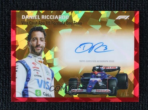 Daniel Ricciardo #1954-RIC 2024 Topps Chrome Formula 1 1954 Signatures card