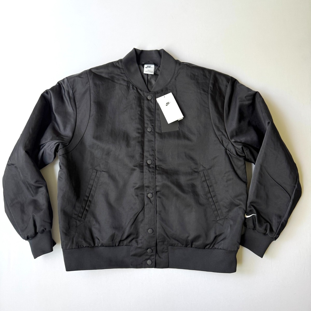 Nike Womens Destroyer Woven Bomber Satin Jacket NWT Size Small Nike Womens Destroyer Woven Bomber Satin Jacket NWT Size Small