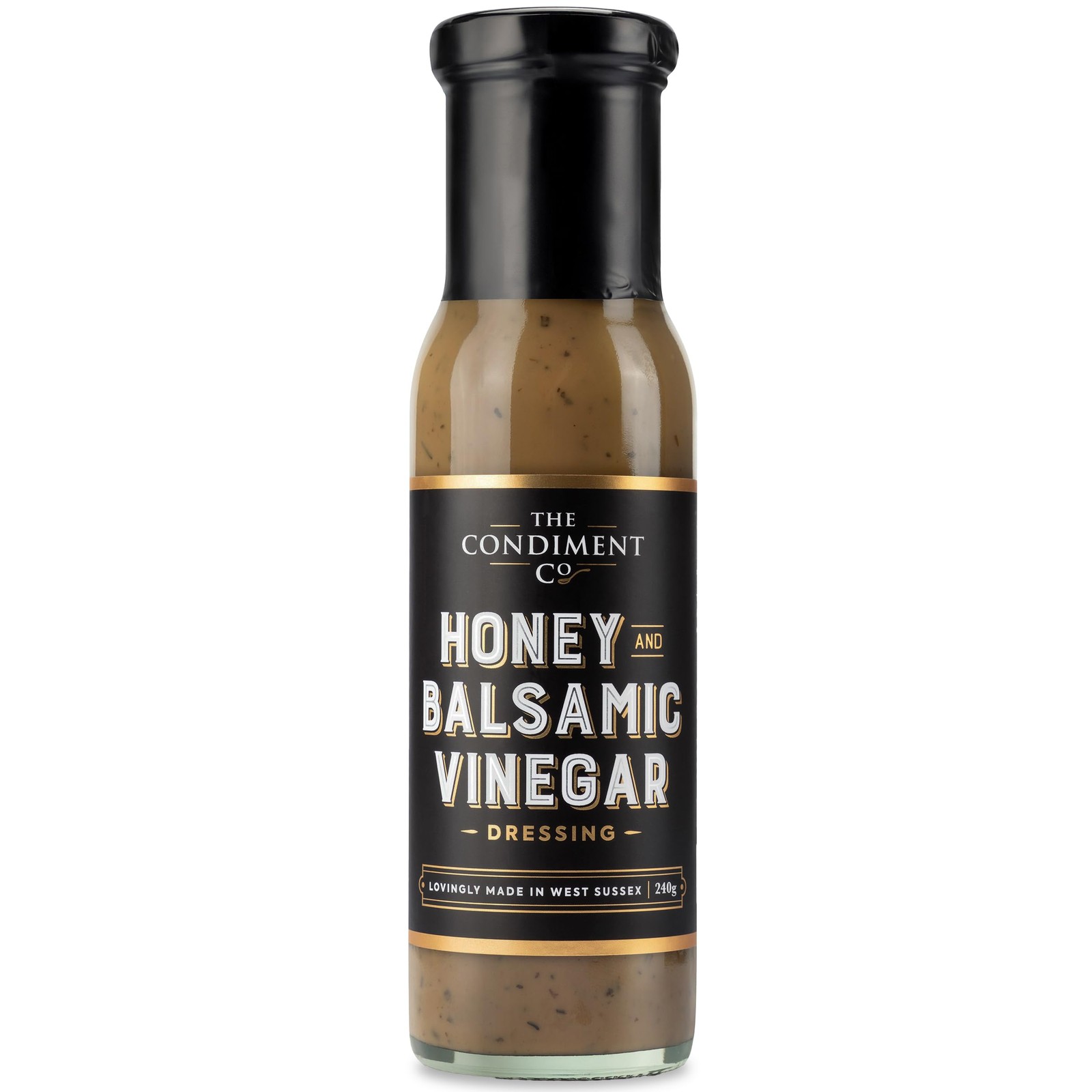 The Condiment Company Honey Balsamic Vinegar Dressing 240g Perfect Salad Co 5490₽