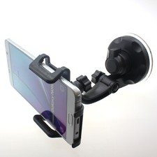 Car Mount Windshield Holder Glass Cradle Swivel Dock Suction for Cell Phones