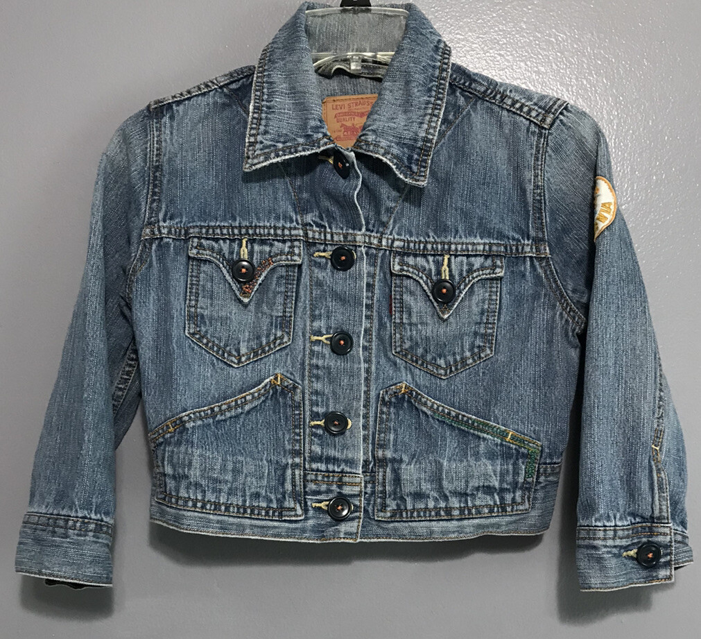 Levi's Strauss Women's Size Small Retro Vtg Look Jean Jacket California  Patch | eBay