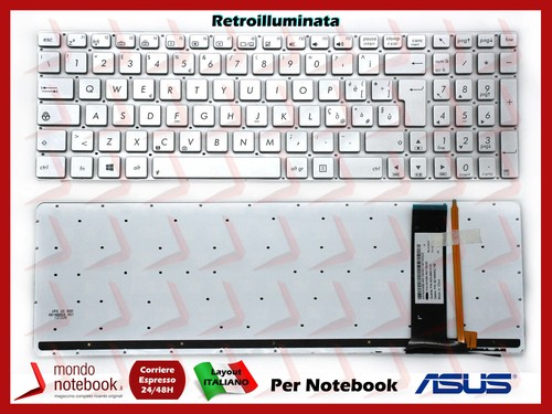 New Net Keyboard - Tastiera Compatibile con Pc ASUS F551C F551M X551 X551C X551CA X551M X551MA X551MAV [Layout Italiano New Net Keyboard - Tastiera Compatibile con Pc ASUS F551C F551M X551 X551C X551CA X551M X551MA X551MAV [Layout Italiano