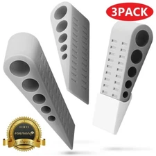 3x All Floor Type Heavy Duty Large Wide Door Stopper Wedge Safe Non-Toxic Rubber