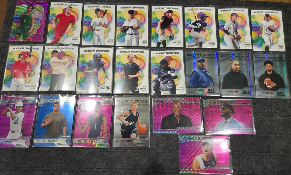 2023 Goodwin Champions Inserts + Parallels Orange, Pink, Silver, Blue You Choose - Image 2 of 4