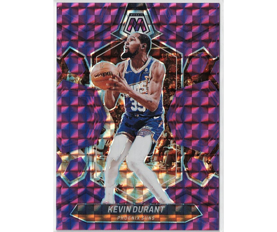 2023-24 Panini Mosaic Purple 93/99 #180 Kevin Durant / Phoenix Suns