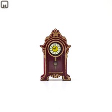1:12 Scale Dollhouse Miniature Vintage Roman Clock Mini Furniture Accessories