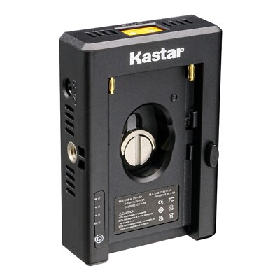 NP-F Battery Adapter Plate With LED Indicators for DSLR & Mirrorless Camera