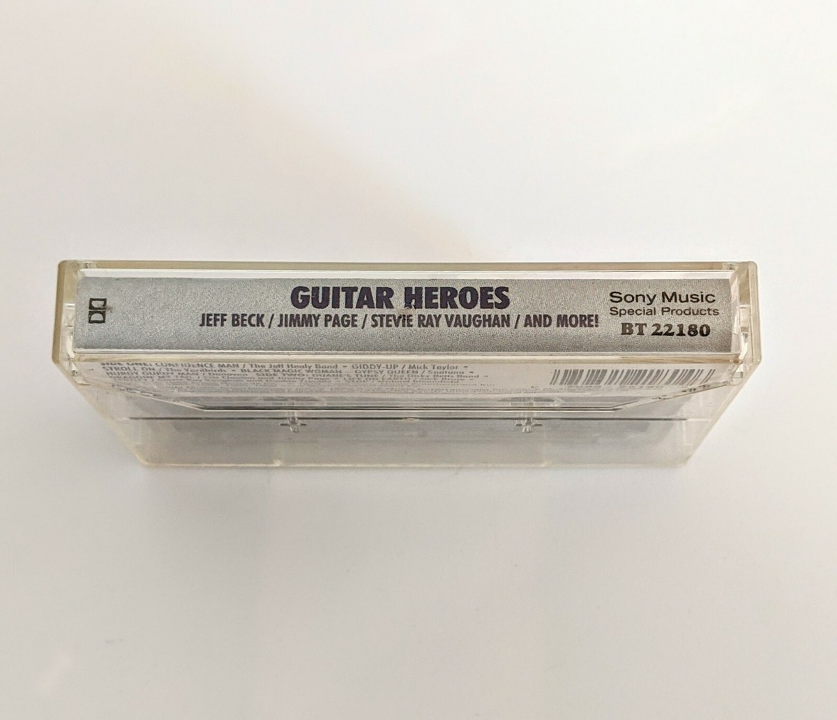 Back Home Again［カセット］ Guitar Heroes Cassette Tape Sony BT 22180 Stevie Ray Vaughan