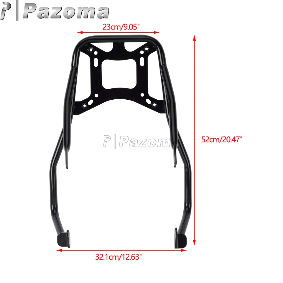 Portaequipajes trasero soporte de montaje superior para Harley Softail Street Bob 114 FXBBS Foto 2 de 4