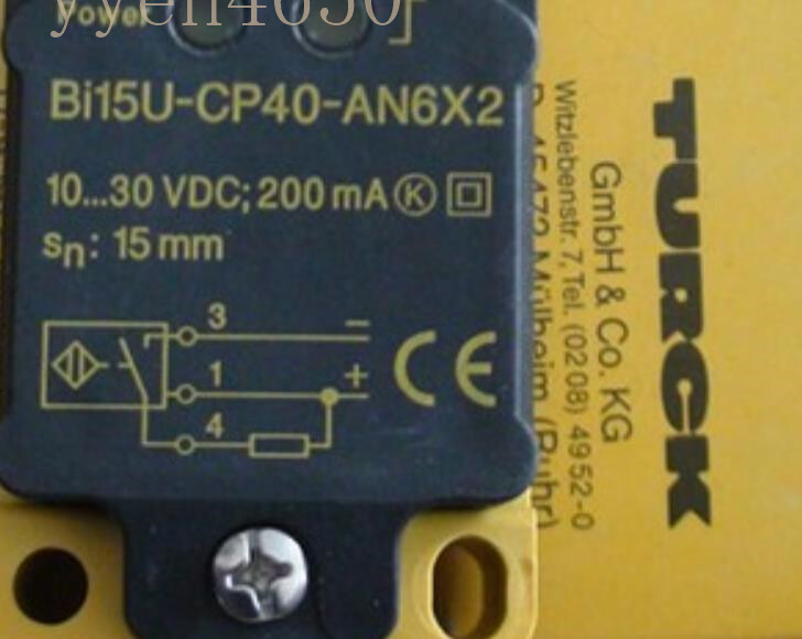 Original TURCK Proximity switch sensor BI15U-CP40-AN6X2 BI15UCP40AN6X2