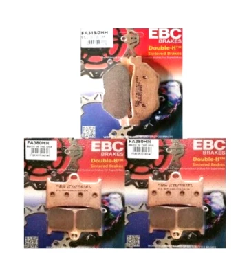 Fits YAMAHA XT 1200 SUPER TENERE 2010 to 2018 EBC FRONT and REAR Disc Brake Pads - Image 1 of 2