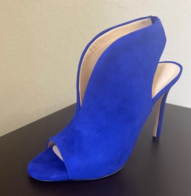 JESSICA SIMPSON Women Deep Cobalt Blue Slingback Javrey Toe Stiletto Slip On 6M