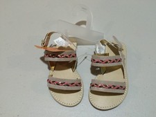 NWT Gymboree Safari Twirl Metallic Braid Sandals Shoes Girls and Toddler sizes