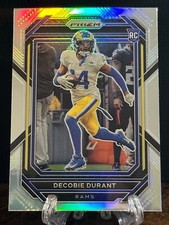 2022 Decobie Durant Panini Prizm Silver Holo Parallel Rams