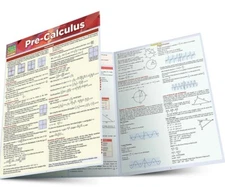 Quick Study Bar Chart: Pre-Calculus Laminated Study Guide; Boost Grades BrandNew